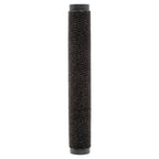 Vidaxl deurmat getuft 60x180 cm zwart