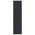 Vidaxl droogloopmat 100x400 cm antracietkleurig