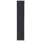 Vidaxl droogloopmat 100x500 cm antracietkleurig