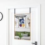 Vidaxl deurspiegel 50x80 cm glas en aluminium goudkleurig
