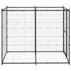 Vidaxl hondenkennel voor buiten 110x220x180 cm staal