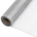 Vidaxl gaas 112x1000 cm aluminium zilverkleurig