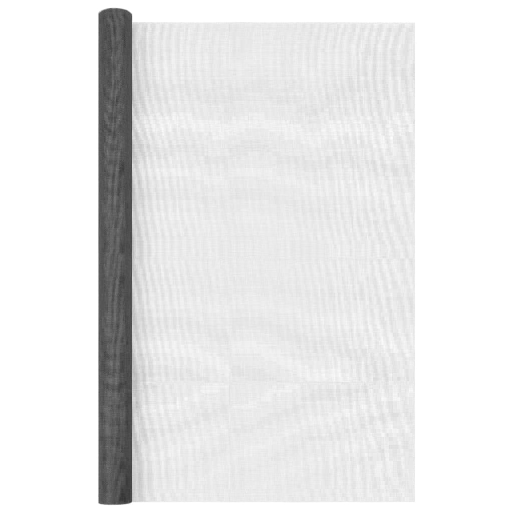 Vidaxl gaas 80x1000 cm glasvezel zwart