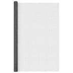 Vidaxl gaas 100x2000 cm glasvezel zwart