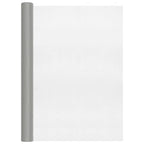 VidaXL Gaas 112x500 cm roestvrij staal zilverkleurig