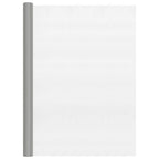 VidaXL Gaas 112x1000 cm roestvrij staal zilverkleurig