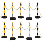 Vidaxl kettingpalenset met kunststof ketting 10 m