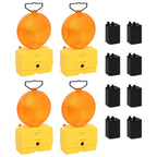 VidaXL Bouwlampen 4 st met batterijen 18x8x37 cm