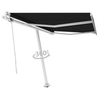 VidaXL Luifel vrijstaand automatisch 350x250 cm antracietkleurig