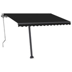 VidaXL Luifel vrijstaand automatisch 350x250 cm antracietkleurig
