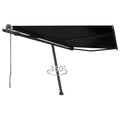VidaXL Luifel vrijstaand automatisch 450x300 cm antracietkleurig