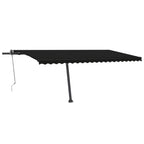 VidaXL Luifel vrijstaand automatisch 500x300 cm antracietkleurig