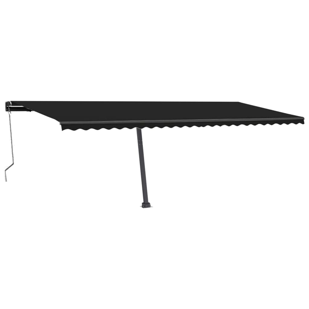 VidaXL Luifel vrijstaand automatisch 600x300 cm antracietkleurig