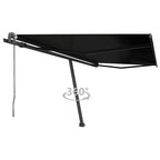 VidaXL Luifel vrijstaand automatisch 400x350 cm antracietkleurig