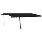 VidaXL Luifel vrijstaand automatisch 500x350 cm antracietkleurig