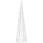 VidaXL Lichtkegel decoratief LED 60 cm warmwit acryl