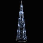 VidaXL Lichtkegel decoratief LED koudwit 60 cm acryl