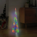 VidaXL Lichtkegel decoratief LED meerkleurig 90 cm acryl
