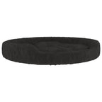 VidaXL Hondenmand 90x70x23 cm pluche zwart