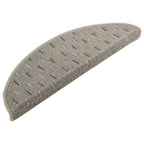 VidaXL Trapmatten 15 st 56x17x3 cm grijs