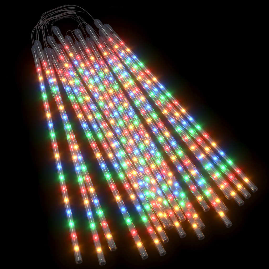 VidaXL Meteoorlichten 20 st 720 LED's binnen buiten 50 cm meerkleurig