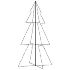 Vidaxl kegelkerstboom 300 led's binnen en buiten 120x220 cm