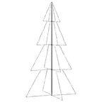 VidaXL Kegelkerstboom 360 LED's binnen en buiten 143x250 cm