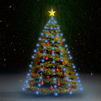 Vidaxl kerstboomverlichting met 150 led's blauw net 150 cm