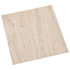 Vidaxl vloerplanken 20 st zelfklevend 1,86 m² pvc lichtbruin