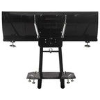 VidaXL Sneeuwploeg voor ATV 115x38 cm zwart