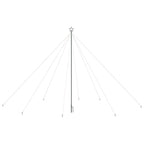 Vidaxl led-kerstboom binnen buiten 800 leds kleurrijk 5 m