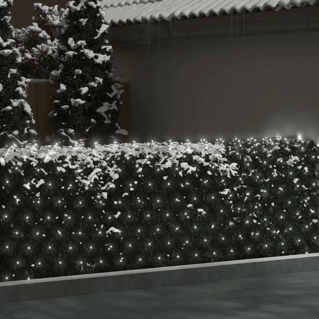 Vidaxl kerstnetverlichting 544 led's binnen en buiten 4x4 m koudwit