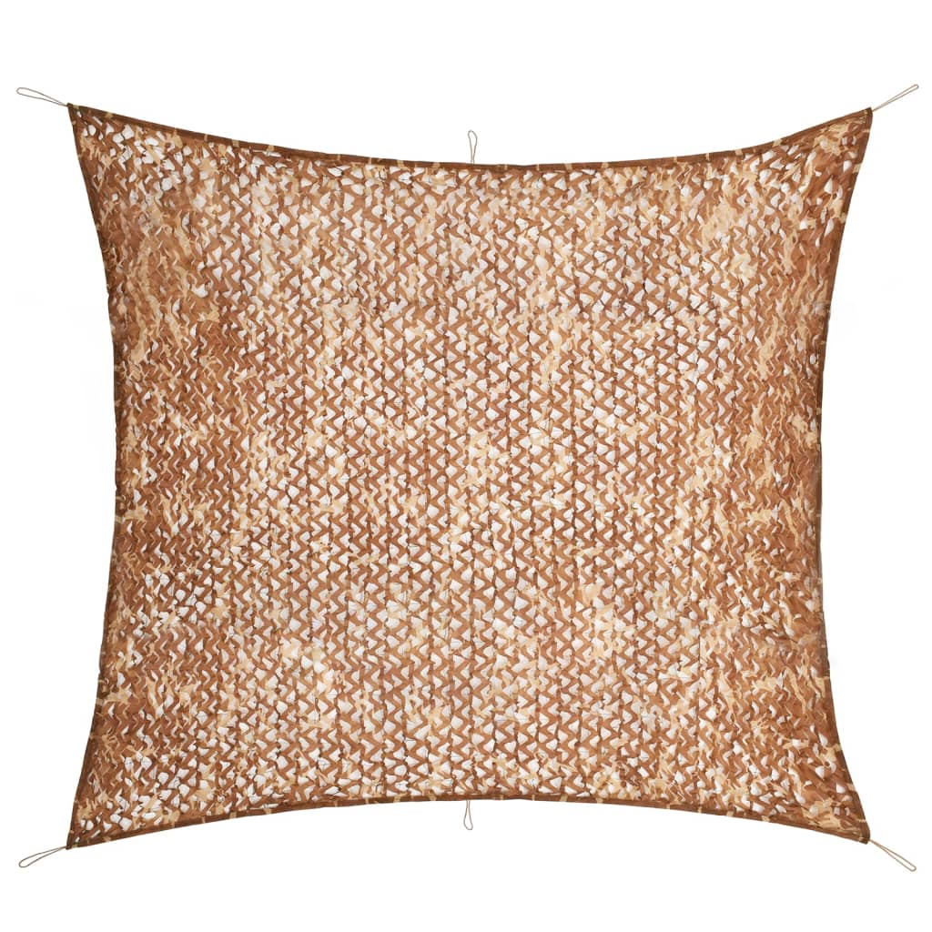 VidaXL Camouflagenet met opbergtas 2x3 m beige