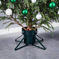 Vidaxl kerstboomstandaard 46x46x19 cm zwart