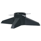 Vidaxl kerstboomstandaard 55,5x55,5x15 cm groen