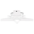Vidaxl kerstboomstandaard 47x47x13,5 cm wit