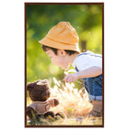 Vidaxl fotolijsten 3 st voor tafel 13x18cm mdf bronskleurig