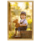 VidaXL Fotolijsten 5 st voor wand of tafel 59,4x84 cm MDF goudkleurig