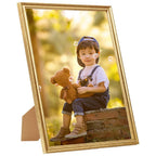 VidaXL Fotolijsten 5 st voor wand of tafel 59,4x84 cm MDF goudkleurig