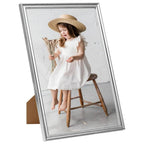 VidaXL Fotolijsten 3 st voor tafel 18x24cm MDF zilverkleurig