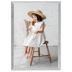 VidaXL Fotolijsten 3 st voor tafel 18x24cm MDF zilverkleurig