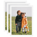 VidaXL Fotolijsten 3 st voor wand of tafel 70x90 cm MDF wit