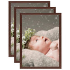 VidaXL Fotolijsten 3 st voor tafel 13x18 cm donkerrood