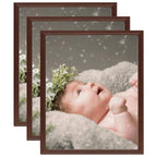 VidaXL Fotolijsten 3 st voor tafel 28x35 cm donkerrood