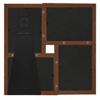 Vidaxl fotolijst voor 4x(13x18 cm) foto mdf donkerbruin