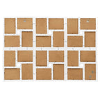 Vidaxl fotolijst voor 24x(10x15 cm) foto mdf wit