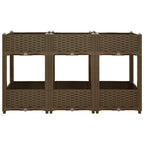 Vidaxl plantenbak verhoogd 120x40x71 cm polypropyleen