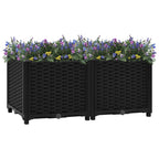 Vidaxl verhoogd bed 80x40x38 cm polypropyleen