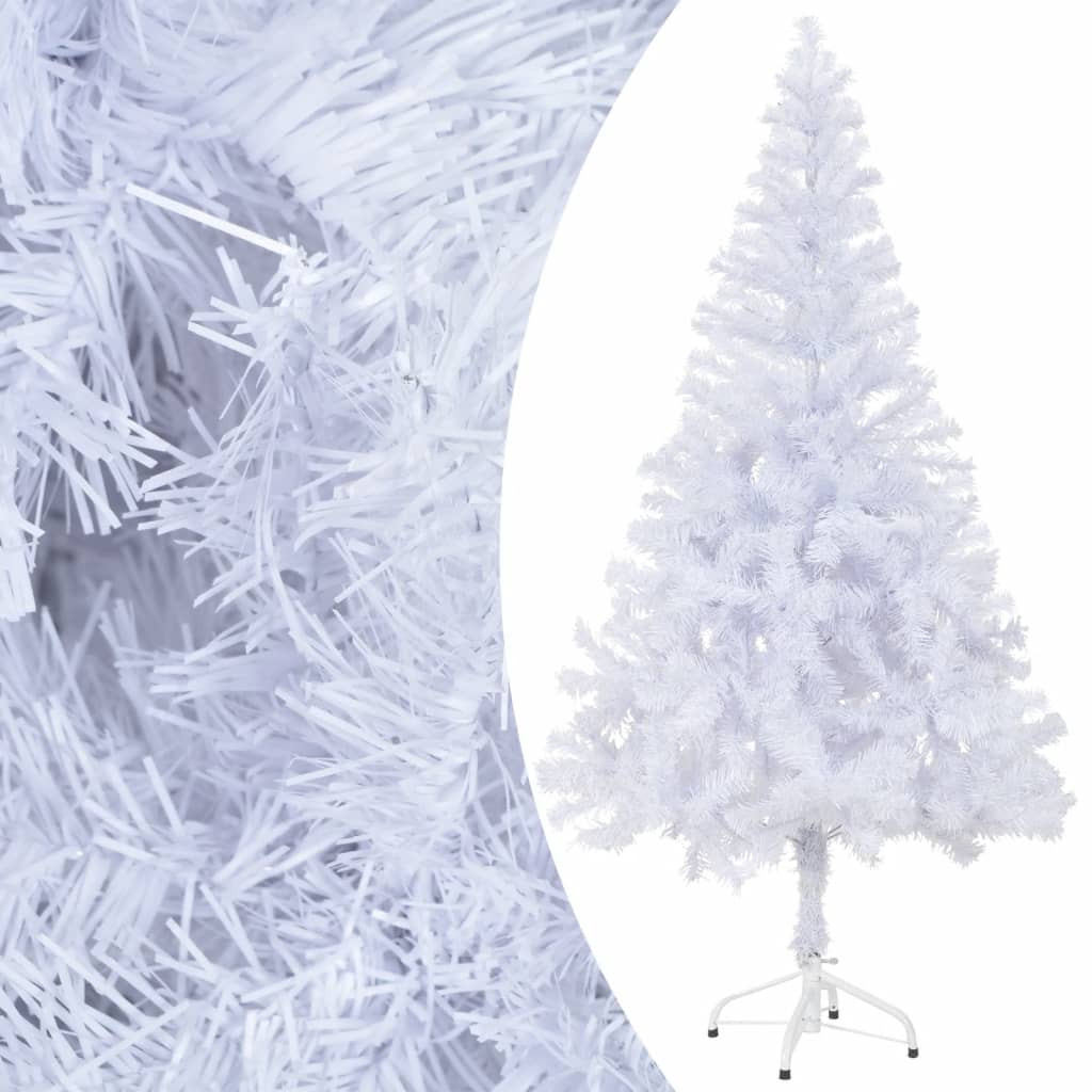 VidaXL Kunstkerstboom met verlichting en kerstballen 230 takken 120 cm