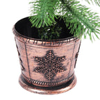 VidaXL Kunstkerstboom met verlichting en kerstballen 65 cm groen